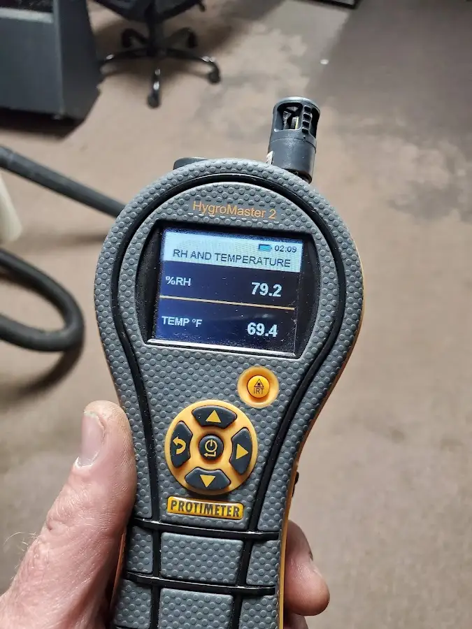 Moisture meter humidity assessment for Mold Remediation & Removal in South Valley
